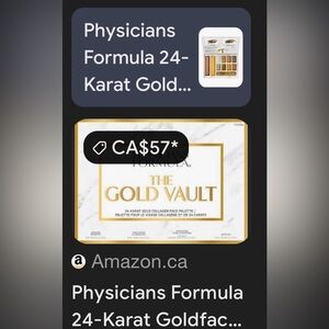 Physicians Formula Gold Vault Palette